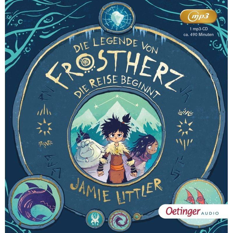 Die Legende von Frostherz 1. Die Reise beginnt,1 Audio-CD, 1 MP3 von Oetinger Media