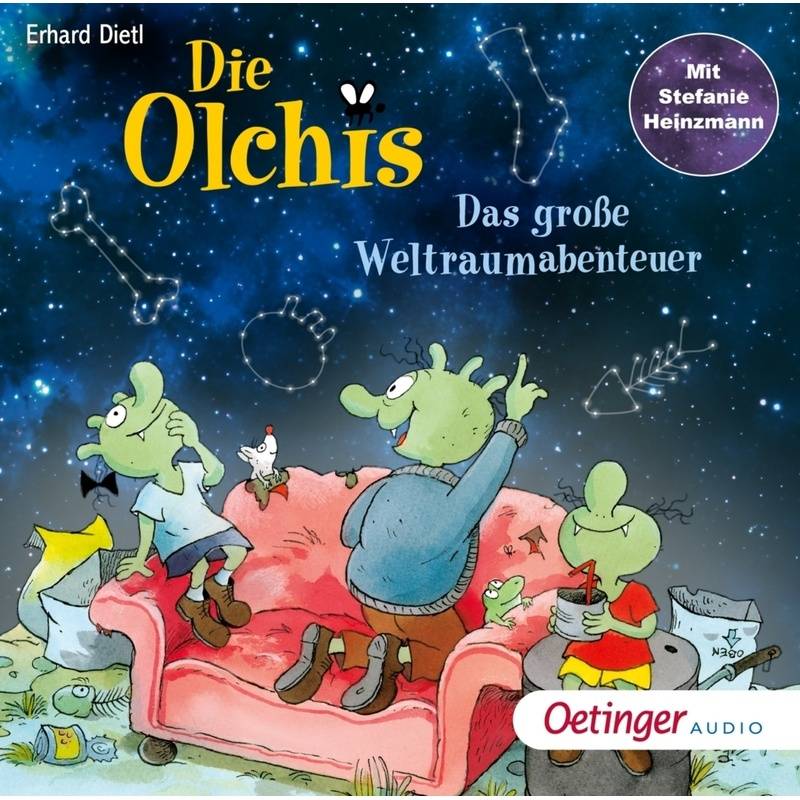 Die Olchis. Das große Weltraumabenteuer,1 Audio-CD von Oetinger Media