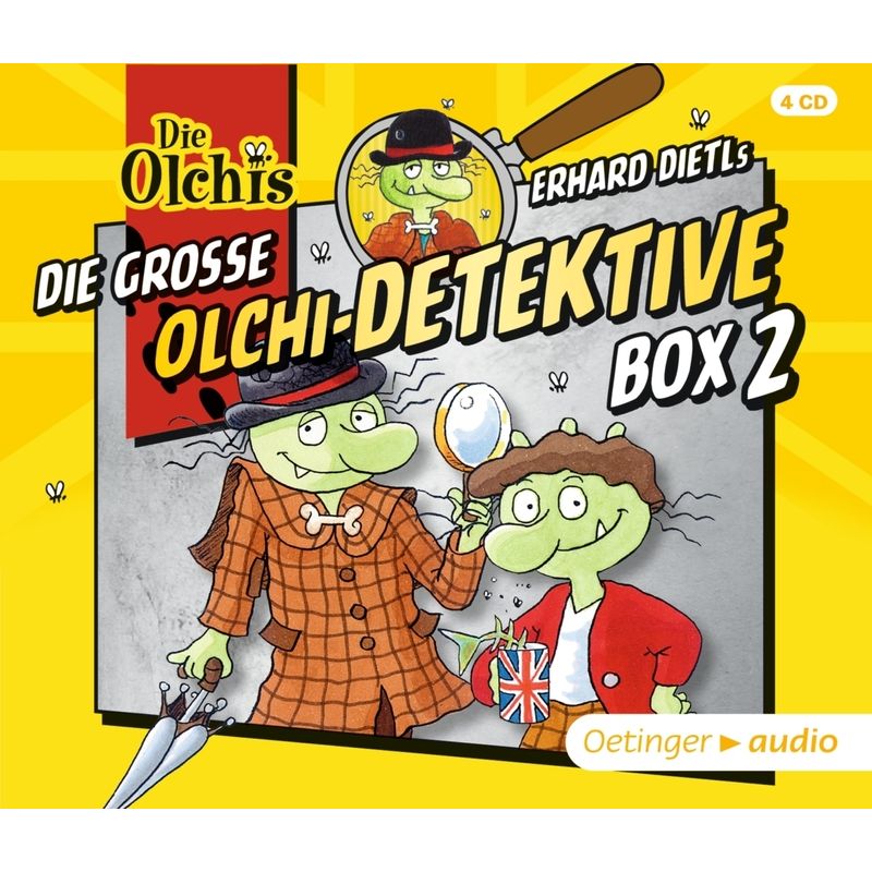 Die große Olchi-Detektive-Box 2.Tl.2,4 Audio-CD von Oetinger Media
