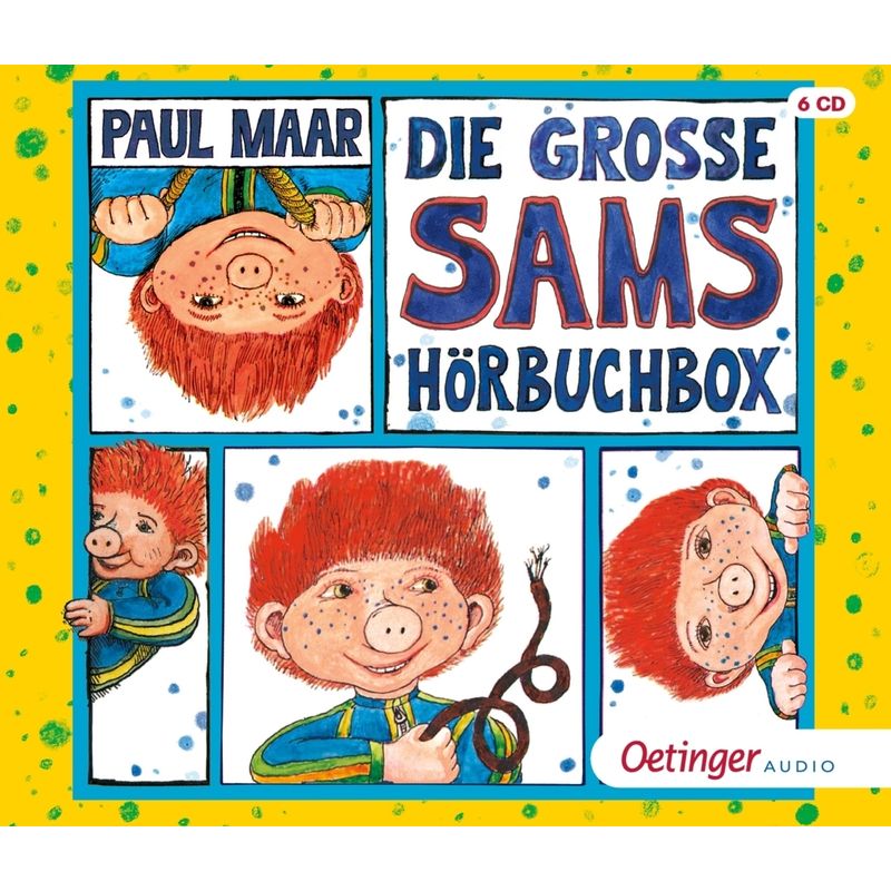 Die große Sams-Hörbuchbox,6 Audio-CD von Oetinger Media