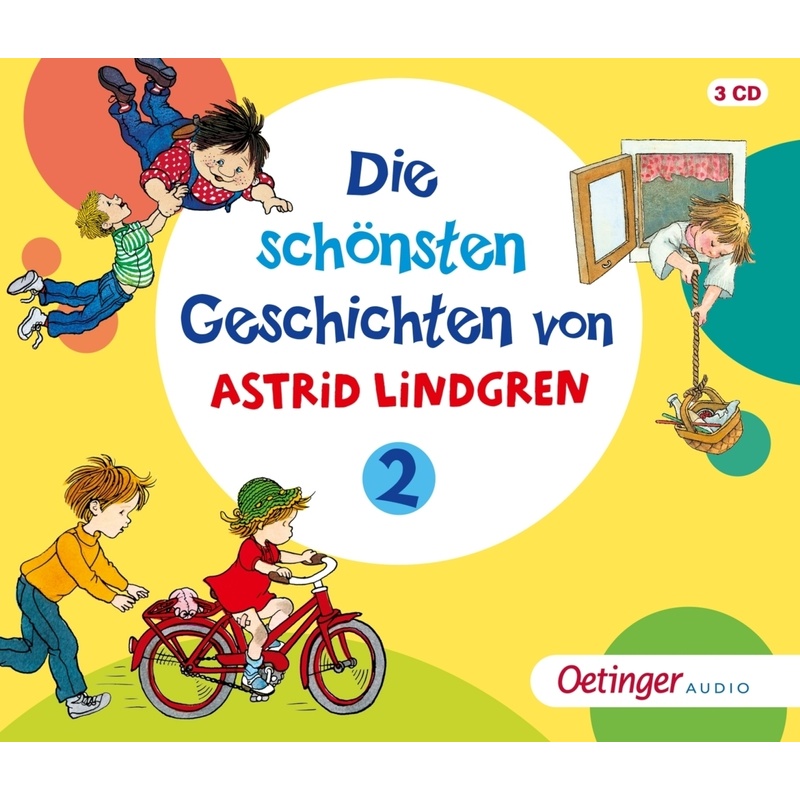 Die schönsten Geschichten von Astrid Lindgren 2.Tl.2,3 Audio-CD von Oetinger Media
