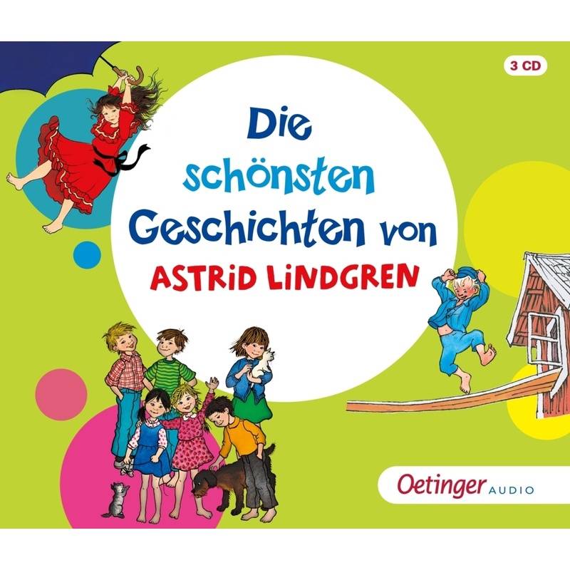 Die schönsten Geschichten von Astrid Lindgren,3 Audio-CD von Oetinger Media
