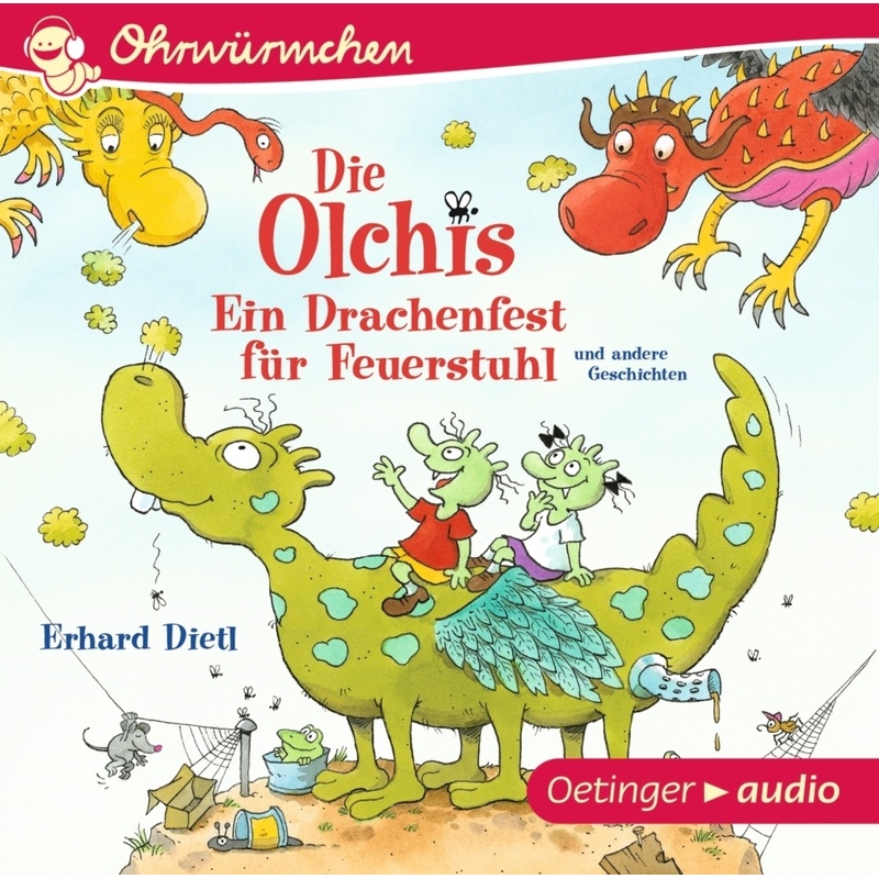 Die Olchis. Ein Drachenfest für Feuerstuhl und andere Geschichten,1 Audio-CD von Oetinger Media