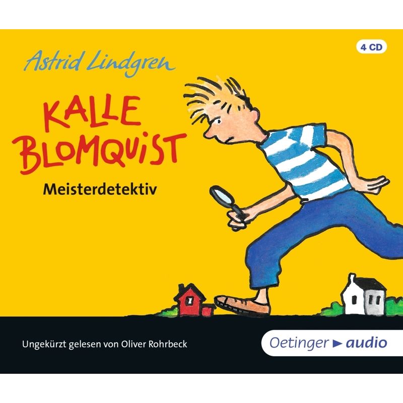 Kalle Blomquist 1. Meisterdetektiv,4 Audio-CD von Oetinger Media