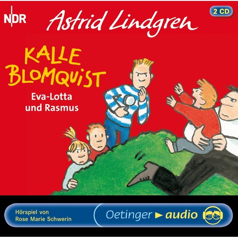 Kalle Blomquist 3. Eva-Lotta und Rasmus,2 Audio-CD von Oetinger Media
