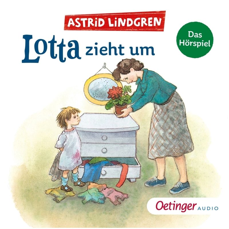 Lotta zieht um,1 Audio-CD von Oetinger Media