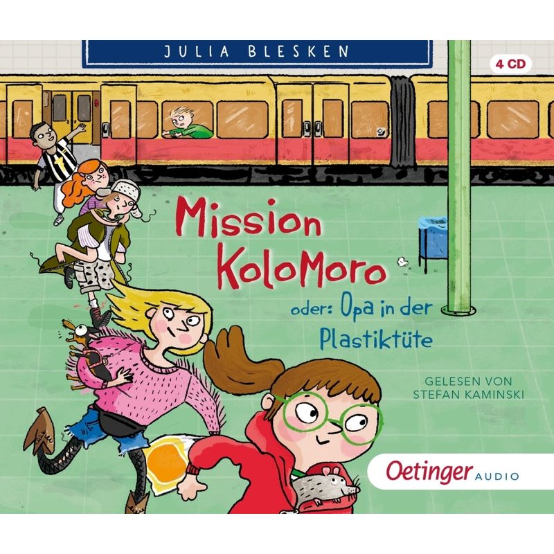 Mission Kolomoro oder: Opa in der Plastiktüte,4 Audio-CD von Oetinger Media