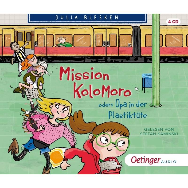 Mission Kolomoro oder: Opa in der Plastiktüte,4 Audio-CD von Oetinger Media