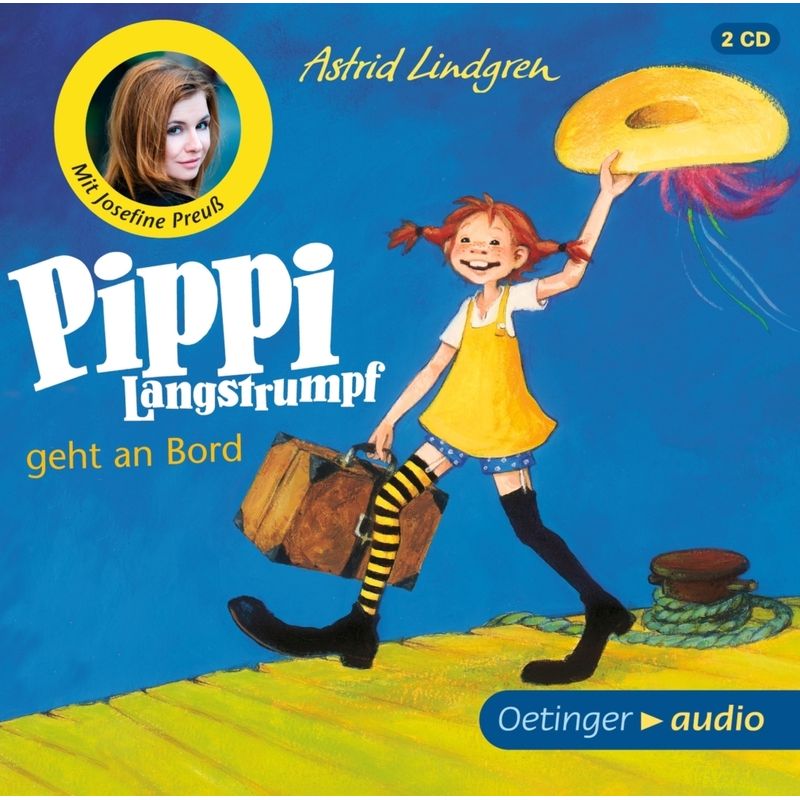 Pippi Langstrumpf 2. Pippi Langstrumpf geht an Bord,2 Audio-CD von Oetinger Media