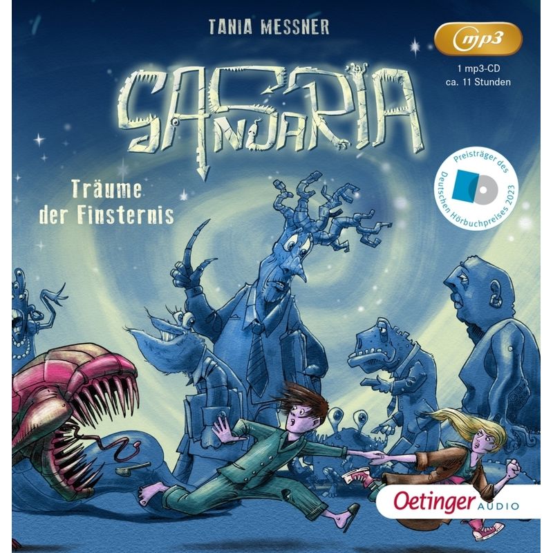 Sansaria 1. Träume der Finsternis,1 Audio-CD, 1 MP3 von Oetinger Media
