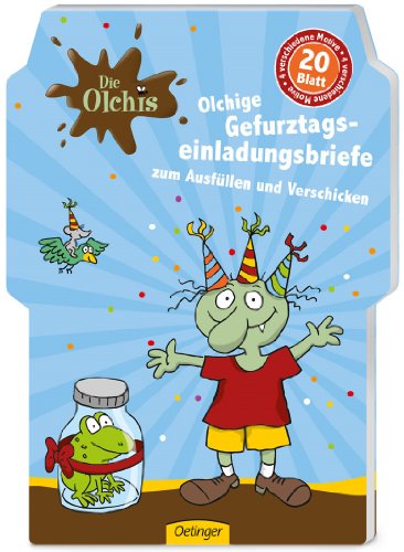 Olchi Einladungskarten (20 Stück) (Die Olchis) von Oetinger