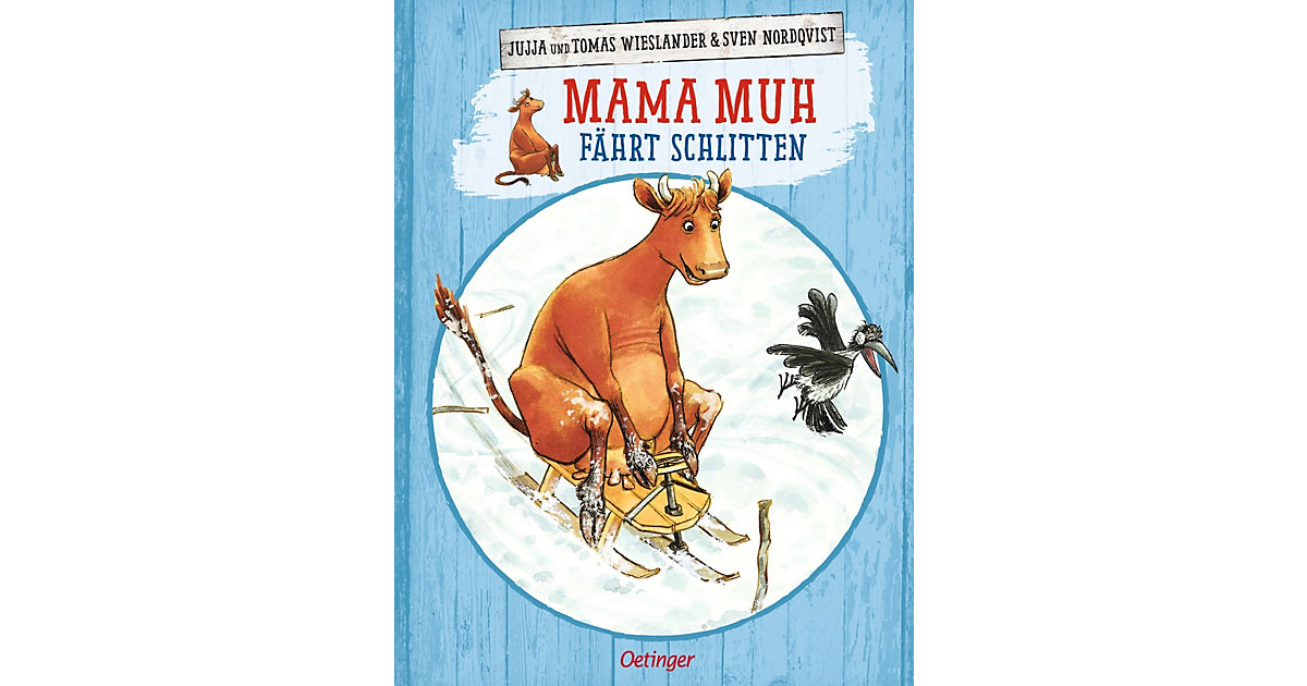 Buch - Mama Muh fährt Schlitten