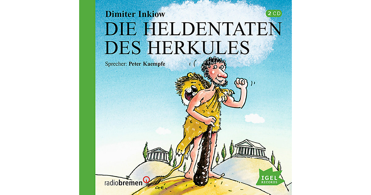 Die Heldentaten des Herkules, 2 CD-Audio Hörbuch Die Heldentaten des Herkules, 2 CD-Audio Hörbuch von Igel Records