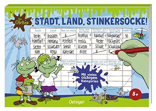 Die Olchis. Stadt, Land, Stinkersocke! von Oetinger
