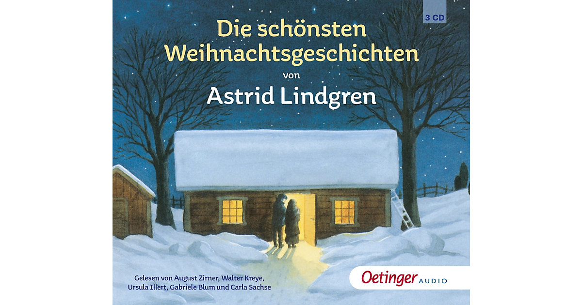 Die schönsten Weihnachtsgeschichten, 3 Audio-CDs Hörbuch Die schönsten Weihnachtsgeschichten, 3 Audio-CDs Hörbuch von Oetinger