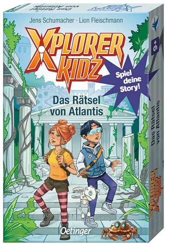 Oetinger, Xplorer Kidz, Das Rätsel von Atlantis, Kartenspiel, Adventure-Rätsel-Spiel ab 9, Escape-Room-Spiel, ab 1 Spieler Oetinger, Xplorer Kidz, Das Rätsel von Atlantis, Kartenspiel, Adventure-Rätsel-Spiel ab 9, Escape-Room-Spiel, ab 1 Spieler von Oetinger