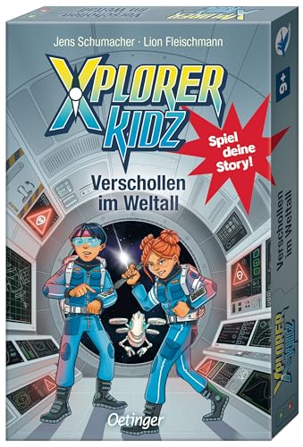 Oetinger, Xplorer Kidz, Verschollen im Weltall, Kartenspiel, Adventure-Rätsel-Spiel ab 9, Escape-Room-Spiel, ab 1 Spieler Oetinger, Xplorer Kidz, Verschollen im Weltall, Kartenspiel, Adventure-Rätsel-Spiel ab 9, Escape-Room-Spiel, ab 1 Spieler von Oetinger
