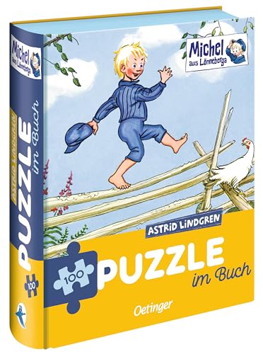 Oetinger, 100 Teile Puzzle ab 6, Michel aus Lönneberga, Puzzle im Buch, Yellow Oetinger, 100 Teile Puzzle ab 6, Michel aus Lönneberga, Puzzle im Buch, Yellow von Oetinger