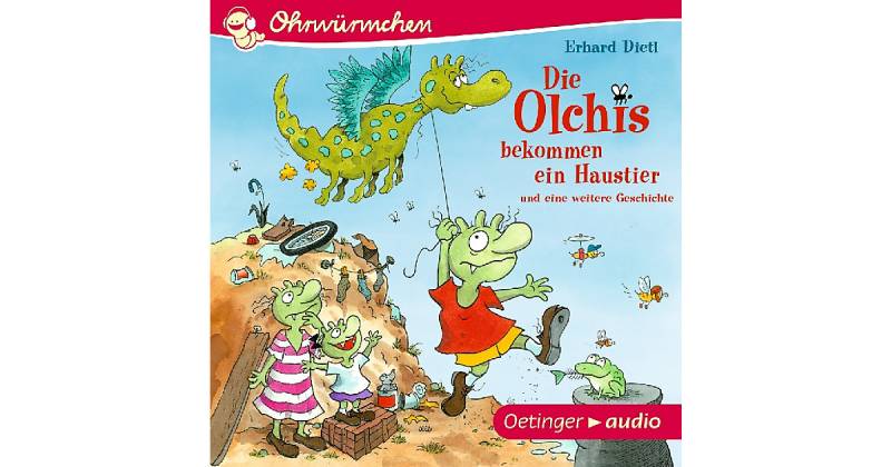 Ohrwürmchen: Die Olchis bekommen ein Haustier und eine weitere Geschichte, 1 Audio-CD Hörbuch von Oetinger Media GmbH