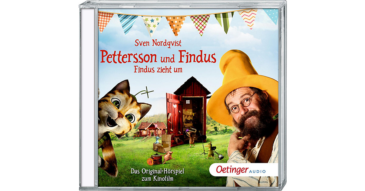 Pettersson und Findus: Findus zieht um, 1 Audio-CD Hörbuch Pettersson und Findus: Findus zieht um, 1 Audio-CD Hörbuch von Oetinger