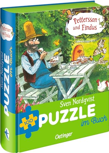 Pettersson und Findus. Puzzle im Buch: Puzzle im Buch von Oetinger