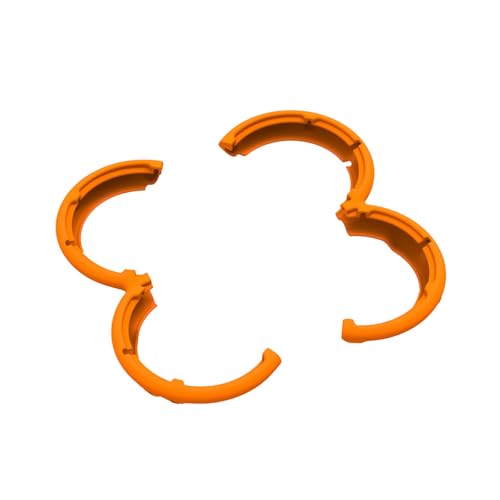 1 Paar Leichte Schutz Ring Propeller Schutz Schutzhülle for NEO Drone Zubehör(for T50 T25 orange) von Oeudire