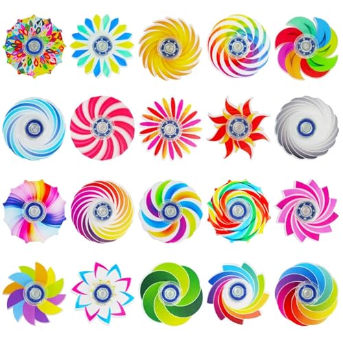 20 Stück Fidget Spinner Spielzeuge, Partygeschenke, Goodie Bag Stuffers for Kinder und Jugendliche, Stressabbau-Sensorik-Spielzeug for Kinder und Erwachsene(40PCS) von Oeudire