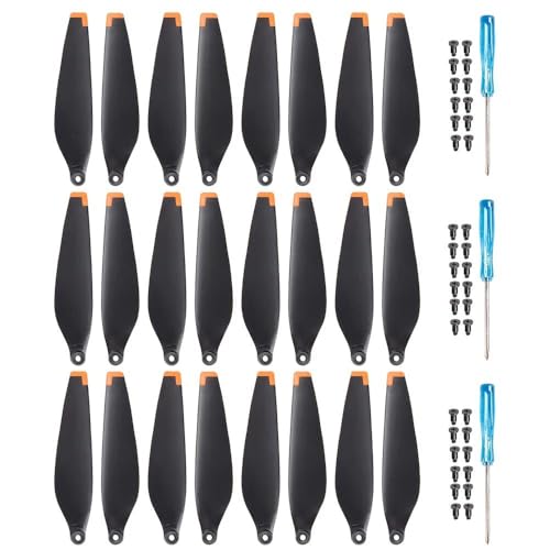 24 Stück 3 Propeller mit Schrauben, Schnellwechselblätter, Requisiten for DJI 3-Zubehör (Nicht for DJI 3 Pro) von Oeudire