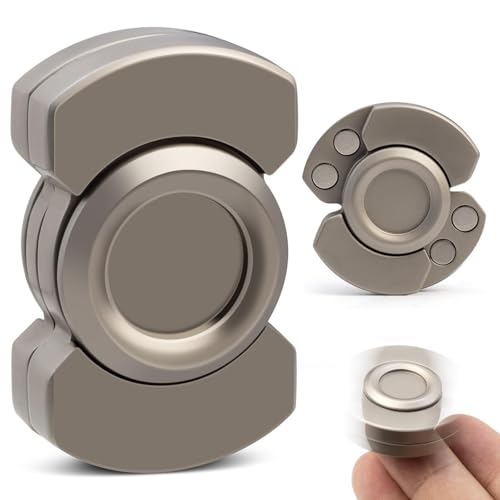 3-in-1-Zappelspielzeug for Erwachsene: Spinner, Slider und Clicker – Magnetische Edelstahllager for superstabile Rotation – Ultimativer Stressabbau, verbesserte Konzentration und Begleiter for Abgewöh 3-in-1-Zappelspielzeug for Erwachsene: Spinner, Slider und Clicker – Magnetische Edelstahllager for superstabile Rotation – Ultimativer Stressabbau, verbesserte Konzentration und Begleiter for Abgewöh von Oeudire