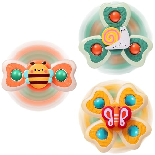 3-teiliges Kreiselspielzeug mit Saugnapf for 1-2-jährige Jungen, Kreiselspielzeug, Babyspielzeug, 12–18 Monate, sensorisches Spielzeug for Kleinkinder von 1–3, Osterkorbfüller, Geschenke for 1-jährige 3-teiliges Kreiselspielzeug mit Saugnapf for 1-2-jährige Jungen, Kreiselspielzeug, Babyspielzeug, 12–18 Monate, sensorisches Spielzeug for Kleinkinder von 1–3, Osterkorbfüller, Geschenke for 1-jährige von Oeudire