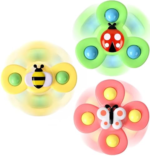 3-teiliges Kreiselspielzeug mit Saugnapf for 1-2-jährige Jungen, Kreiselspielzeug, Babyspielzeug, 12–18 Monate, sensorisches Spielzeug for Kleinkinder von 1–3, Osterkorbfüller, Geschenke for 1-jährige 3-teiliges Kreiselspielzeug mit Saugnapf for 1-2-jährige Jungen, Kreiselspielzeug, Babyspielzeug, 12–18 Monate, sensorisches Spielzeug for Kleinkinder von 1–3, Osterkorbfüller, Geschenke for 1-jährige von Oeudire