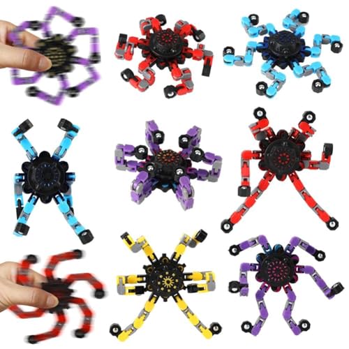 4er-Pack umwandelbarer Fidget Spinner, Fidget-Spielzeug-Set, umwandelbarer Fidget Spinner, sensorisches Fidget-Spielzeug for Stressabbau und gegen Angstzustände for Kinder und Erwachsene, Geschenk zu 4er-Pack umwandelbarer Fidget Spinner, Fidget-Spielzeug-Set, umwandelbarer Fidget Spinner, sensorisches Fidget-Spielzeug for Stressabbau und gegen Angstzustände for Kinder und Erwachsene, Geschenk zu von Oeudire