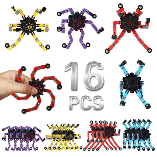 4er-Pack umwandelbarer Fidget Spinner, Fidget-Spielzeug-Set, umwandelbarer Fidget Spinner, sensorisches Fidget-Spielzeug for Stressabbau und gegen Angstzustände for Kinder und Erwachsene, Geschenk zu 4er-Pack umwandelbarer Fidget Spinner, Fidget-Spielzeug-Set, umwandelbarer Fidget Spinner, sensorisches Fidget-Spielzeug for Stressabbau und gegen Angstzustände for Kinder und Erwachsene, Geschenk zu von Oeudire