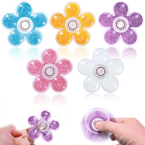 5er-Pack Fidget Spinner, Valentinstag-Fidget-Spielzeug mit Buntem Glitzer for Erwachsene und Kinder, leises Fidget-Figette-Spielzeug for 8–12 5er-Pack Fidget Spinner, Valentinstag-Fidget-Spielzeug mit Buntem Glitzer for Erwachsene und Kinder, leises Fidget-Figette-Spielzeug for 8–12 von Oeudire