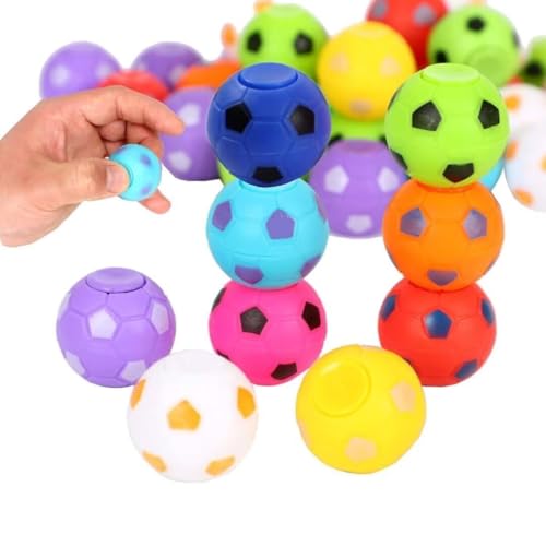 9–32 Stück Fidget Spinner Fußballspielzeug for Kinder, Jungen und Mädchen, Fußballpartygeschenk, Großpackung Kinderpreise for die Schule, kleine Gegengeschenke for Kinder, Bitdhday Goodie Bags Stuffer von Oeudire