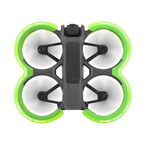 Avata 2 Stoßstangenschutz-Zubehör, Propellerschutz, kardanischer Schutz, Antikollisionsring-Abdeckung for DJI Avata 2 Fly More Combo-Zubehör(Green) von Oeudire