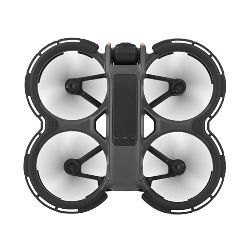 Avata 2 Stoßstangenschutz-Zubehör, Propellerschutz, kardanischer Schutz, Antikollisionsring-Abdeckung for DJI Avata 2 Fly More Combo-Zubehör(Svart) von Oeudire