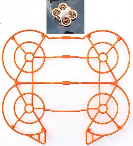 Drohnen-Stoßstangen-Paddelschutz for NEO, Propeller-Stoßstangenabdeckung, Kamerazubehör (weiß)(for T50 T25 orange) von Oeudire