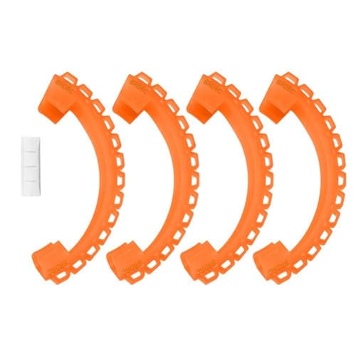 Drohnenzubehör, 4-teilige Propellerschutzabdeckung for Antikollisionsring for Avata-Propeller for Blades Guard Protector Drohnenzubehör (Größe: Grün)(for T50 T25 orange) von Oeudire