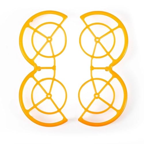Drohnenzubehör for Propellerschutz, Schutzhülle for Neo, Fluoreszierendes stoßdämpfendes Gehäuse, Antikollisionsring for Neo for Drohnenzubehör (grau)(Fluorescent Orange) von Oeudire