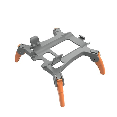Fahrwerksbein for Air 3, faltbar, Erhöhung der Höhe um 30 cm, Leichter Drohnenzubehörhalter, Schnellverschluss-Höhenverlängerer (grau)(for T50 T25 orange) von Oeudire