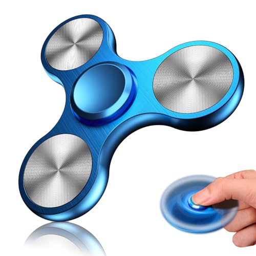 Fidget Spinner Spielzeug, 3-8 Minuten Spins Zeit Edelstahl Lager Metall Fidget Spinner, EDC ADHS Stress Angst Lindert Fidgets Finger Spielzeug Fidget Spinner Spielzeug, 3-8 Minuten Spins Zeit Edelstahl Lager Metall Fidget Spinner, EDC ADHS Stress Angst Lindert Fidgets Finger Spielzeug von Oeudire