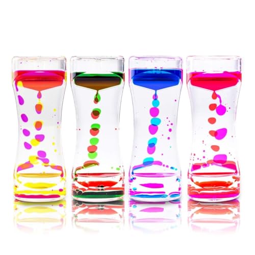 Liquid Motion Bubbler for sensorisches Spielen, Zappelspielzeug, Kinderaktivität, Schreibtischplatte, (1 Stück)(1 Count) von Oeudire