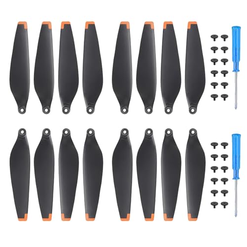 Oeudire 16 Stück 4 Pro/Mini 3 Pro mit Schrauben, kompatibel mit 4 Pro 3 Pro-Blättern, Requisiten, Flügeln, Ersatzzubehör (Nicht for 3) von Oeudire