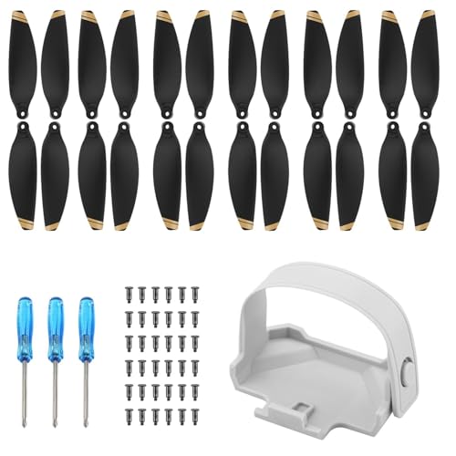 Oeudire 2/2 SE-Propeller mit Propellerhalter, geräuscharme Propeller-Ersatzblattpropeller mit Schnellverschluss, kompatibel mit Mavic Mini/Mini 2 SE/Mini 2-Zubehör (24 Stück) von Oeudire