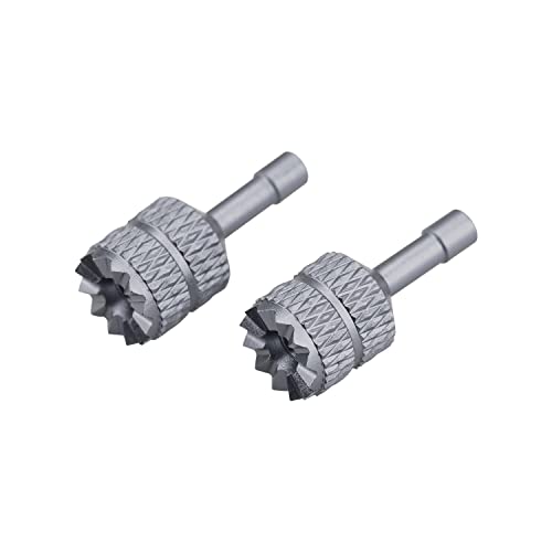 Oeudire 2 Stück Ersatz-Joysticks for RC/RC 2-Fernbedienung, Aluminium-Daumensticks, kompatibel mit 3 Pro/Mini 4 Pro/Air 3 Flip Fly More Combo-Drohnenzubehör (Silbergrau) von Oeudire
