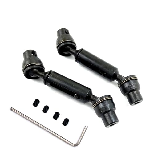 Oeudire 2 stücke Ural LKW RC Auto Ersatzteile Metall Vorne Hinten Antriebswelle for Henglong Ural B36 B16 C14 C24 B24 MN D90 MN99S(for T50 T60 T70 T70P) von Oeudire