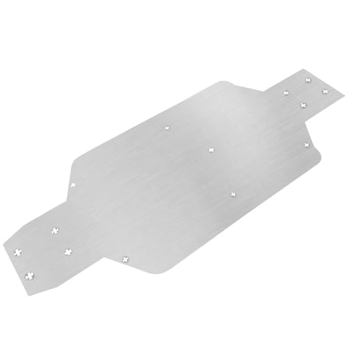 Oeudire 304 Edelstahl-Chassis-Panzerung for 7303 1/7 Pull-Fernbedienung Auto Modifikation Zubehör(Chassis Armor) von Oeudire