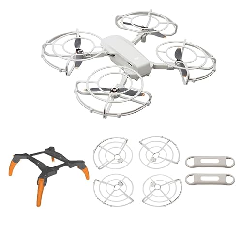 Oeudire 360°-Propellerschutz + faltbares Fahrwerksbein + 2 Propellerhaltergurte for 2/2 SE/Mini SE/Mini 4K/Mavic-Drohnenzubehör von Oeudire