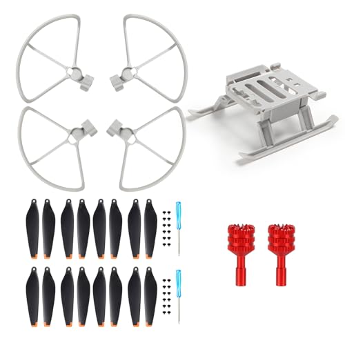 Oeudire 4 Pro Propellerschutz + 16-teilige Rotorblätter + Fahrwerksbeine + 1 Paar 4 Pro Joysticks for 4 Pro Zubehör von Oeudire